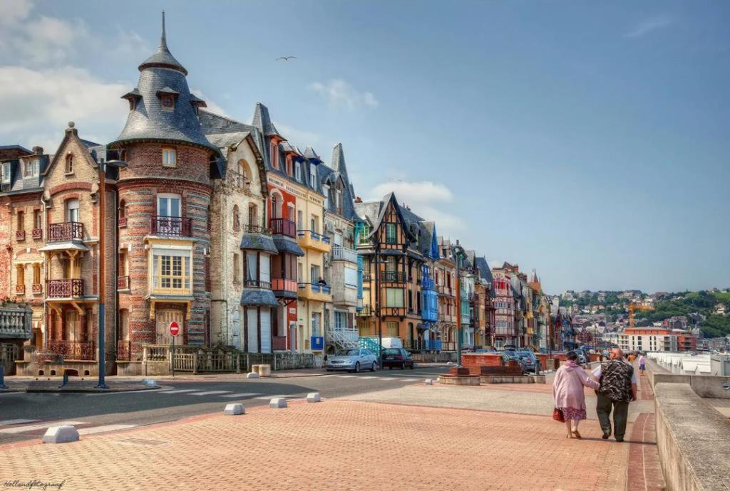 Les Baigneurs Apt Tres Calme 2 Chambres 58 M2 Parking Prive Et Balcon Mers-les-Bains Extérieur photo